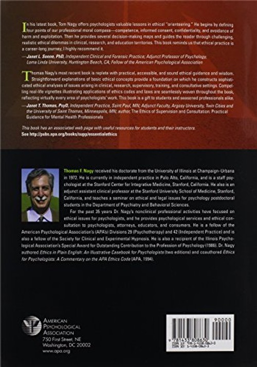 Essential Ethics for Psychologists by Thomas F. Nagy – APA Ethics Primer view 3