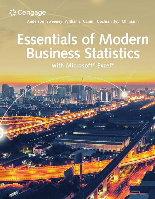 Buy Essentials of Modern Business Statistics by Anderson — BookShops.in