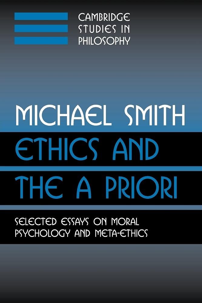 Buy Ethics and the a Priori (English, Michael Smith | Ernest Sosa | Jonathan Dancy) — BookShops.in