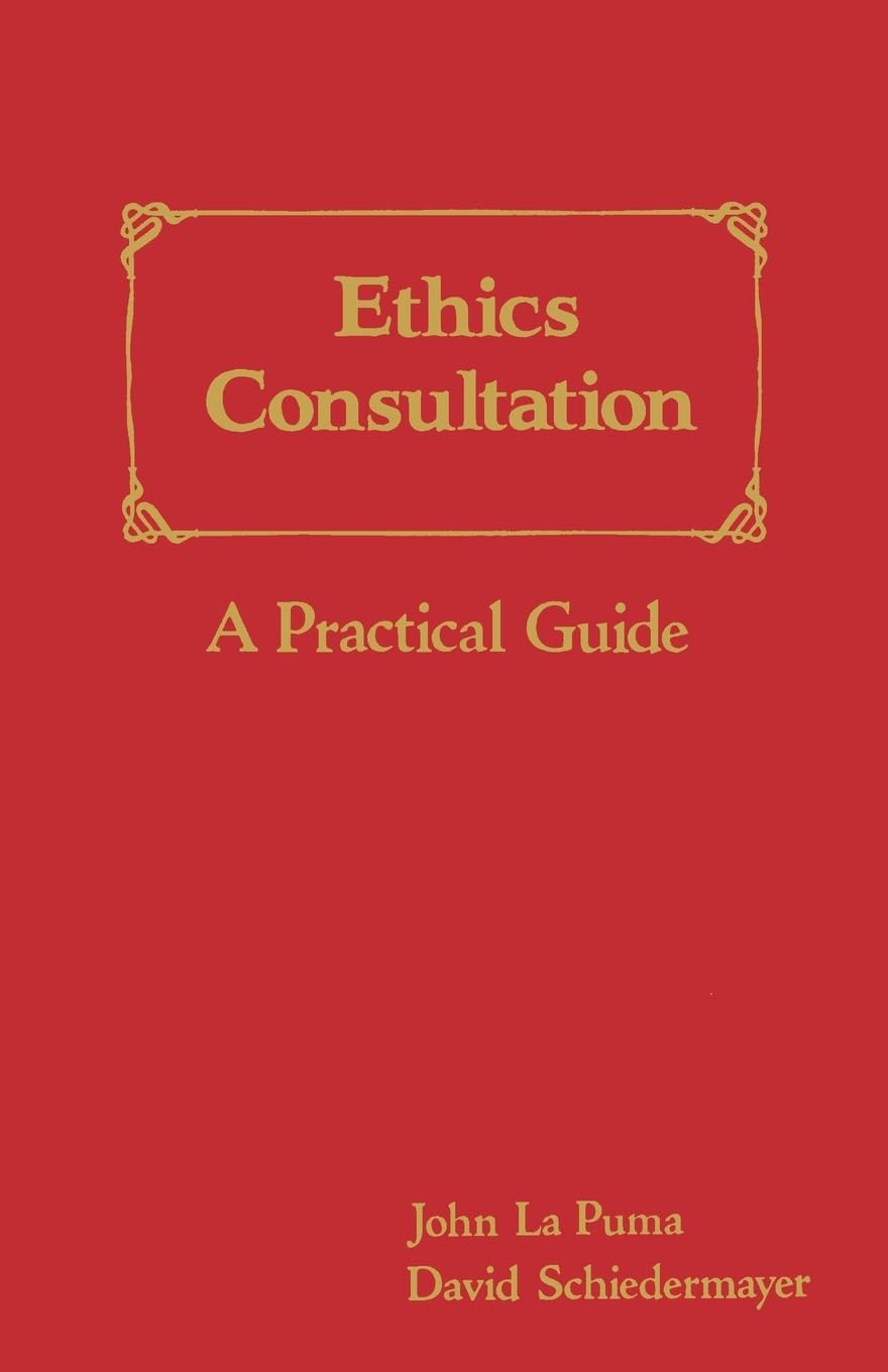 Buy Ethics Consultation: A Practical Guide — BookShops.in