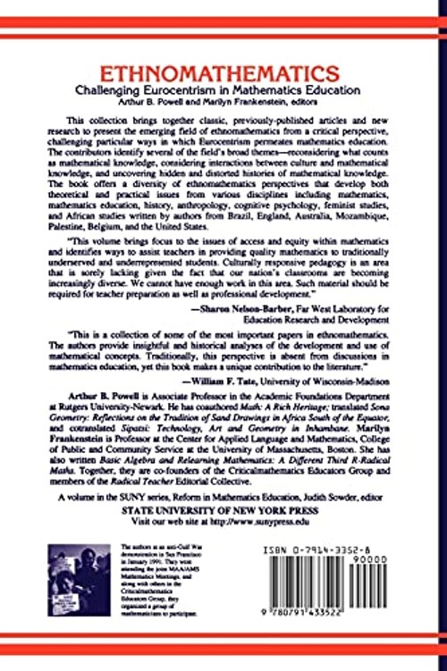 Ethnomathematics: Challenging Eurocentrism in Mathematics Education – Arthur B. Powell view 3
