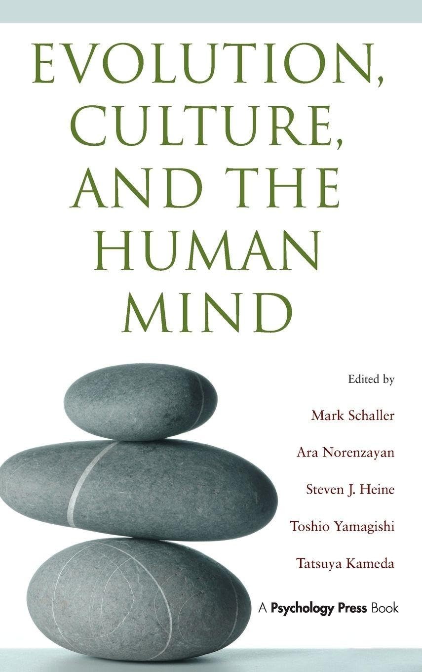 Buy Evolution, Culture, and the Human Mind (English, Mark Schaller | Ara Norenzayan | Steven J. Heine) — BookShops.in
