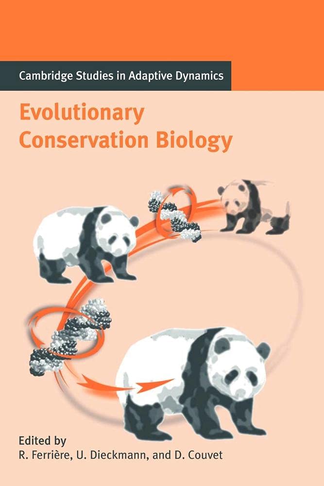 Buy Evolutionary Conservation Biology by Regis Ferriere — BookShops.in