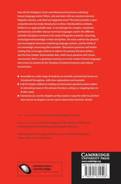 Evolutionary Linguistics - April McMahon - Cambridge University Press view 3