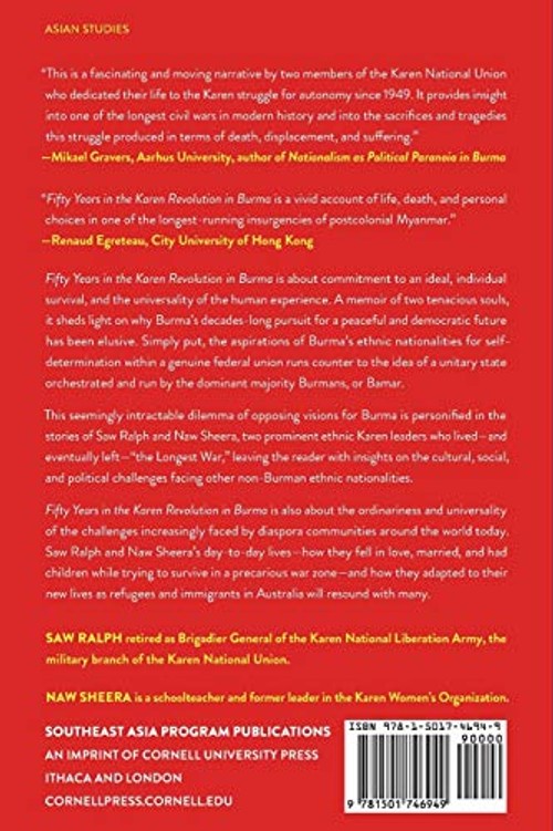 Fifty Years in the Karen Revolution in Burma: The Soldier and the Teacher – Hardcover view 3