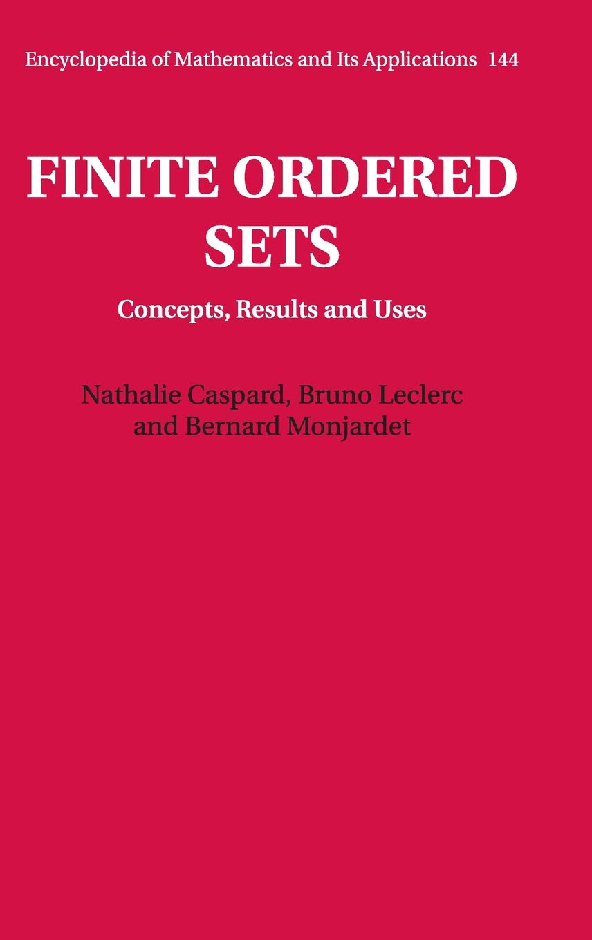 Buy Finite Ordered Sets by Nathalie Caspard – Mathematics — BookShops.in