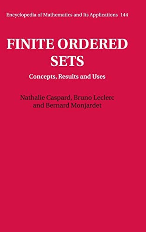 Finite Ordered Sets – Nathalie Caspard – Cambridge University Press view 2