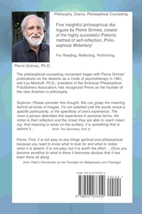 Five Philosophical Dialogues by Pierre Grimes – Platonic and Buddhist Dialectic view 3
