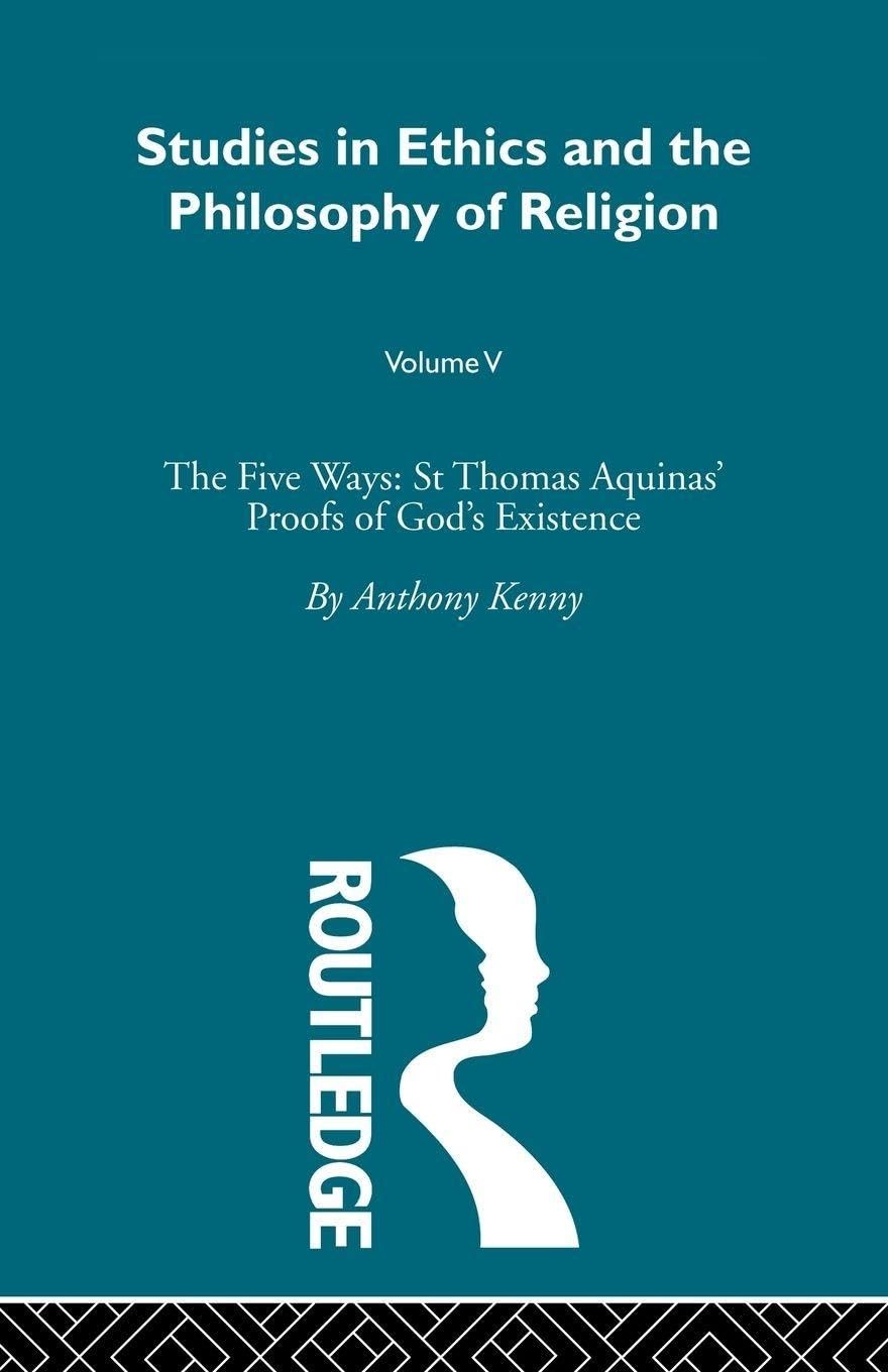 Buy Five Ways: St Thomas Aquinas by Anthony Kenny — BookShops.in