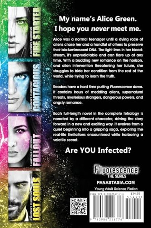 Fluorescence: The Complete Tetralogy – P. Anastasia Hardcover view 4