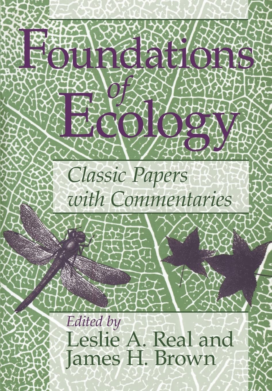 Buy Foundations of Ecology by Leslie A. Real – Ecology Classic P — BookShops.in