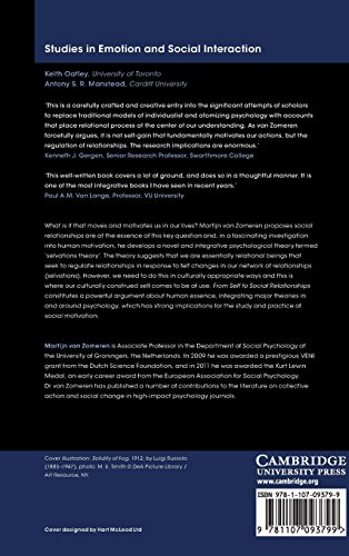 From Self to Social Relationships: An Essentially Relational Perspective on Social Motivation (Studies in Emotion and Social Interaction) view 3