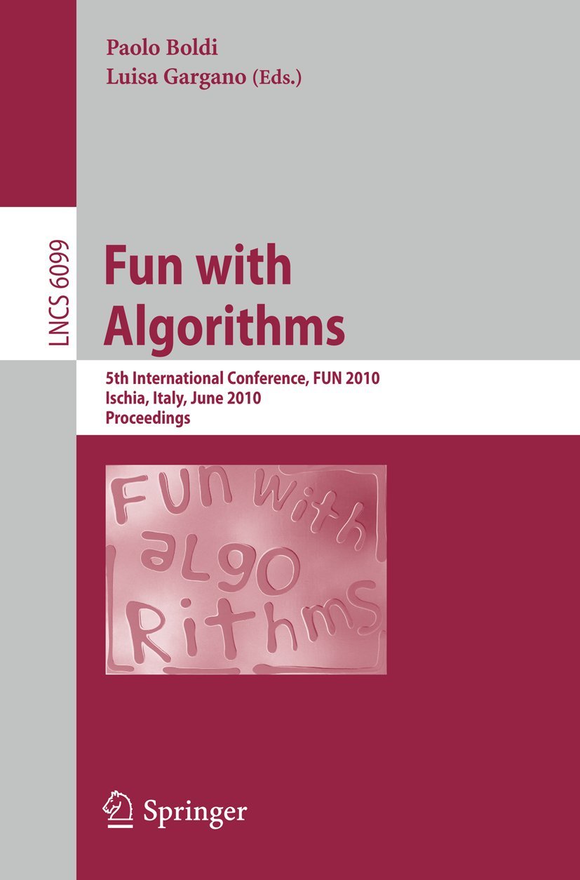 Buy Fun with Algorithms: 5th International Conference, FUN 2010, — BookShops.in