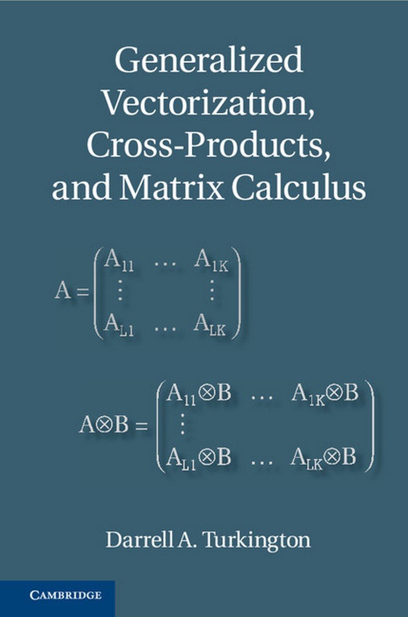 Buy Generalized Vectorization by Darrell A. Turkington — BookShops.in