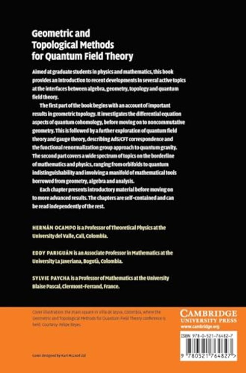 Geometric and Topological Methods for Quantum Field Theory – Hernan Ocampo – Cambridge University Press view 3
