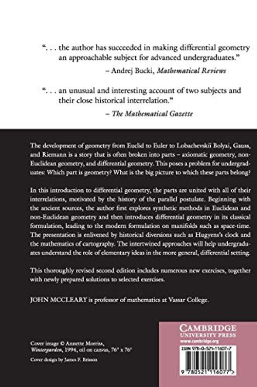 Geometry from a Differentiable Viewpoint – John McCleary view 3