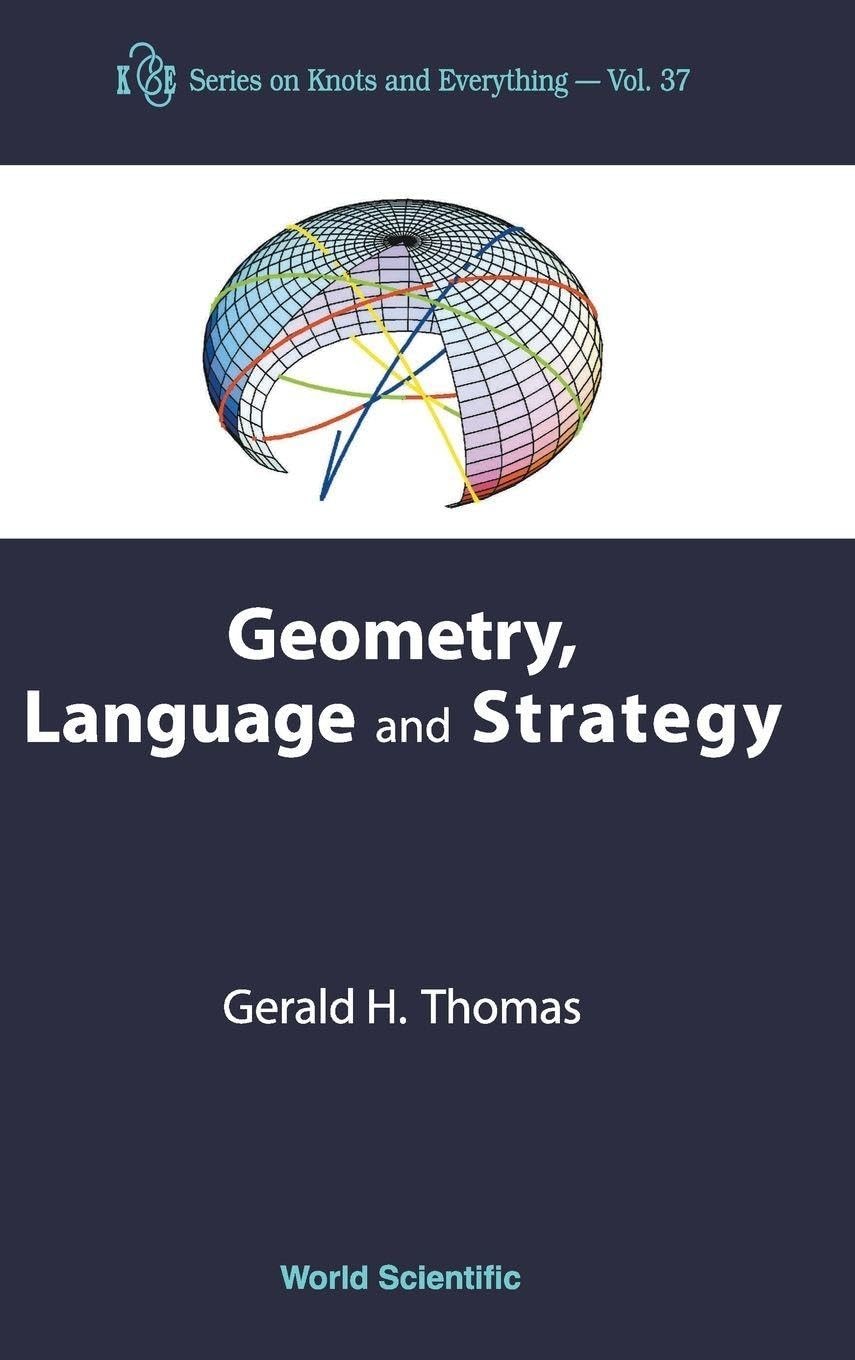 Buy Geometry, Language & Strategy (V37) (English, Thomas Gerald H) — BookShops.in