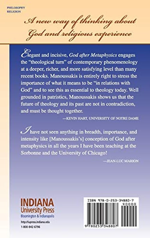 God After Metaphysics: A Theological Aesthetic – John Panteleimon Manoussakis view 3