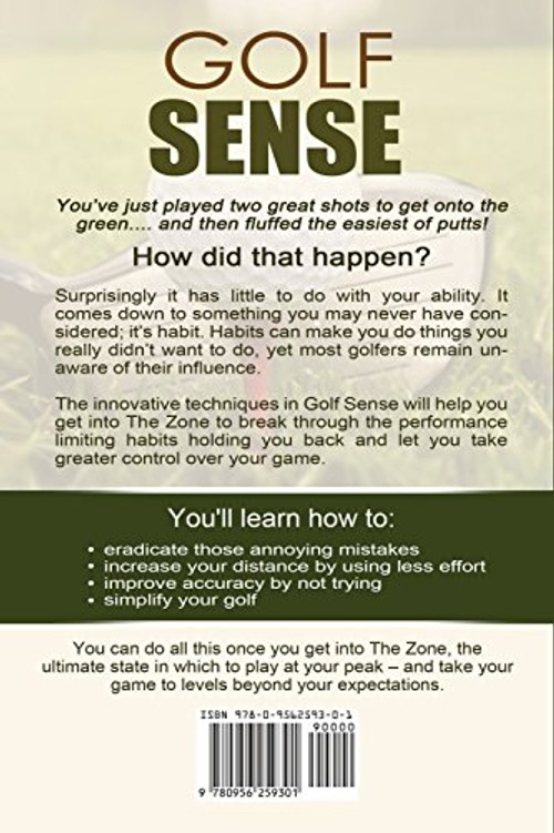 Golf Sense by Roy E. Palmer – Mental Game Golf Book view 3
