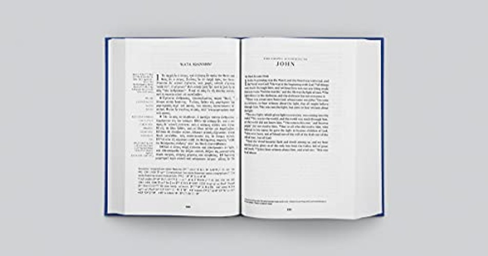 ESV Greek-English New Testament – Interlinear Greek with English Standard Version view 4