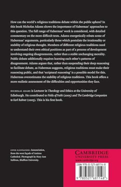 Habermas and Theology by Nicholas Adams – Cambridge University Press view 3