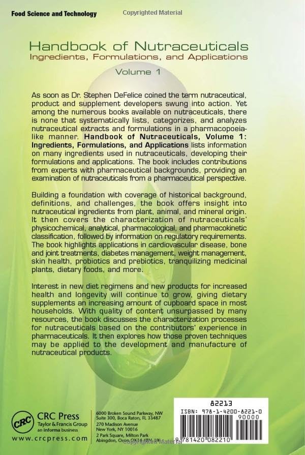 Handbook of Nutraceuticals, Ingredients, Formulations, and Applications (English, Yashwant Vishnupant Pathak) view 3