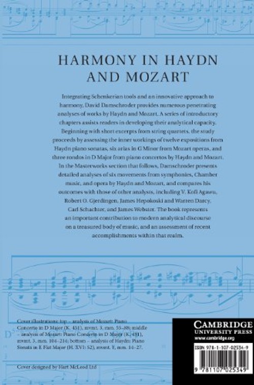 Harmony in Haydn and Mozart: A Schenkerian Analysis by David Damschroder view 3