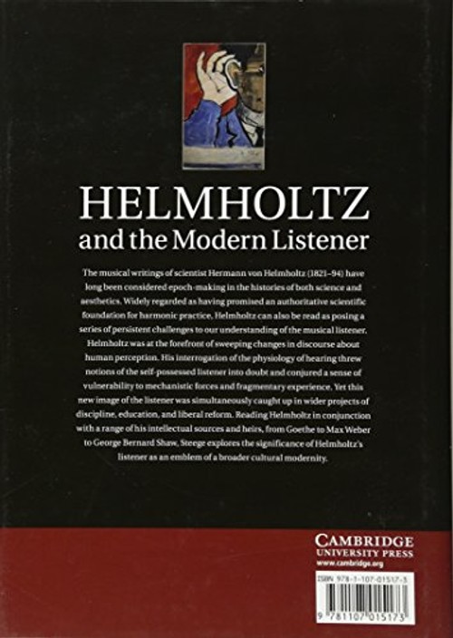 Helmholtz and the Modern Listener: Science, Music, and the History of Hearing view 3