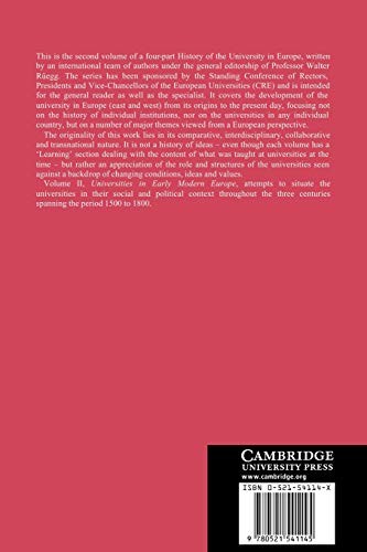 A History of the University in Europe (English, Hilde De Ridder-Symoens | Hilde de Ridder-Symoens) view 3