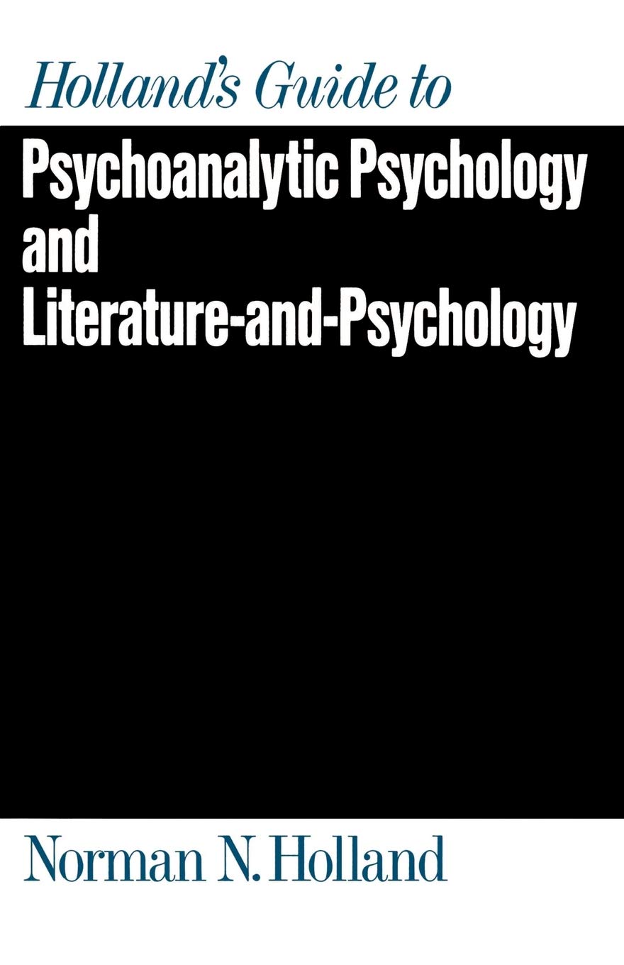 Buy Holland's Guide to Psychoanalytic Psychology by Norman N. Ho — BookShops.in
