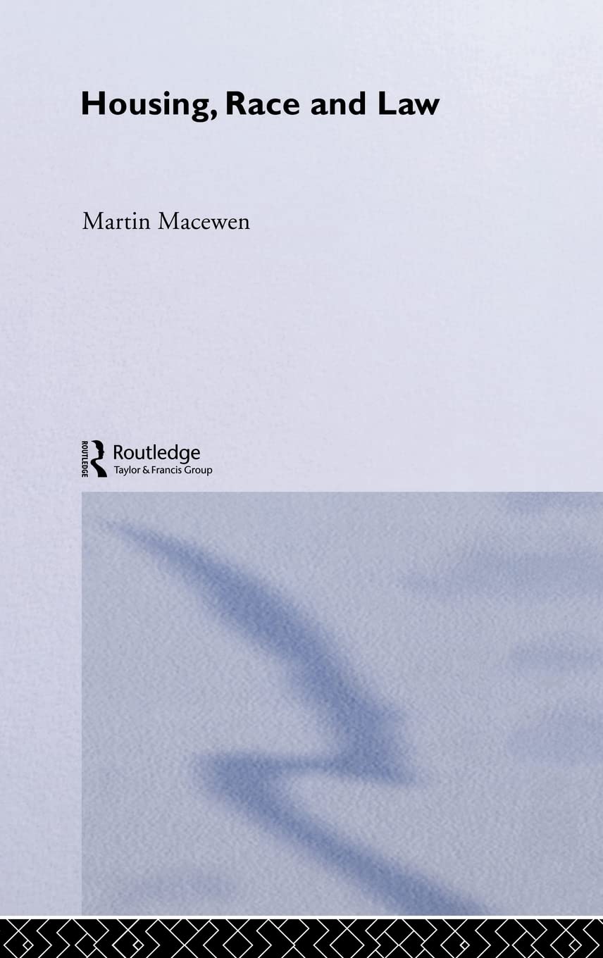 Buy Housing, Race, and Law by Martin Macewen — BookShops.in