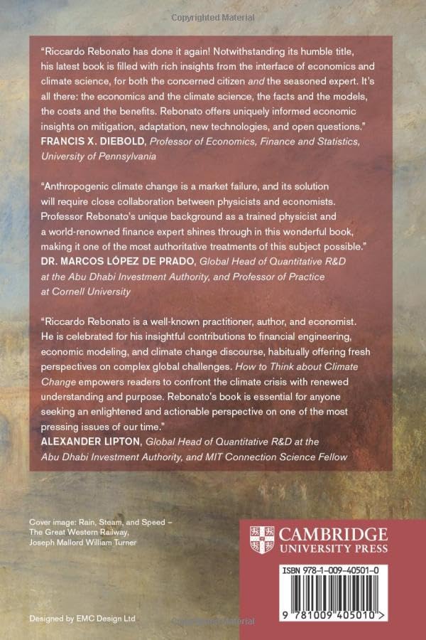 How to Think About Climate Change by Riccardo Rebonato – Cambridge University Press view 3