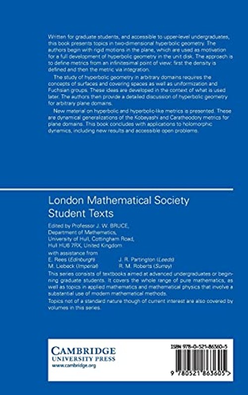 Hyperbolic Geometry from a Local Viewpoint – Linda Keen view 3