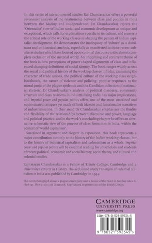 Imperial Power and Popular Politics: Class, Resistance and the State in India, 1850–1950 view 3