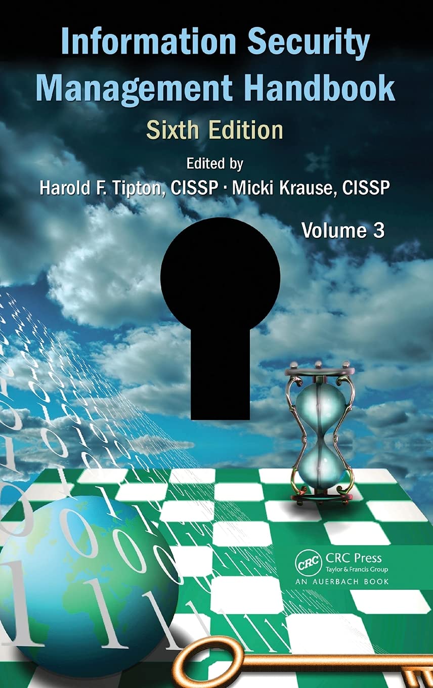 Buy Information Security Management Handbook (3) (ISC2 Press) — BookShops.in