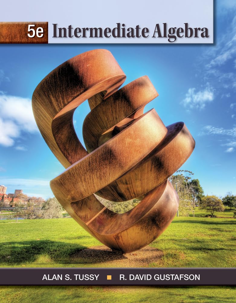 Buy Intermediate Algebra by Alan Tussy – Math Textbook — BookShops.in