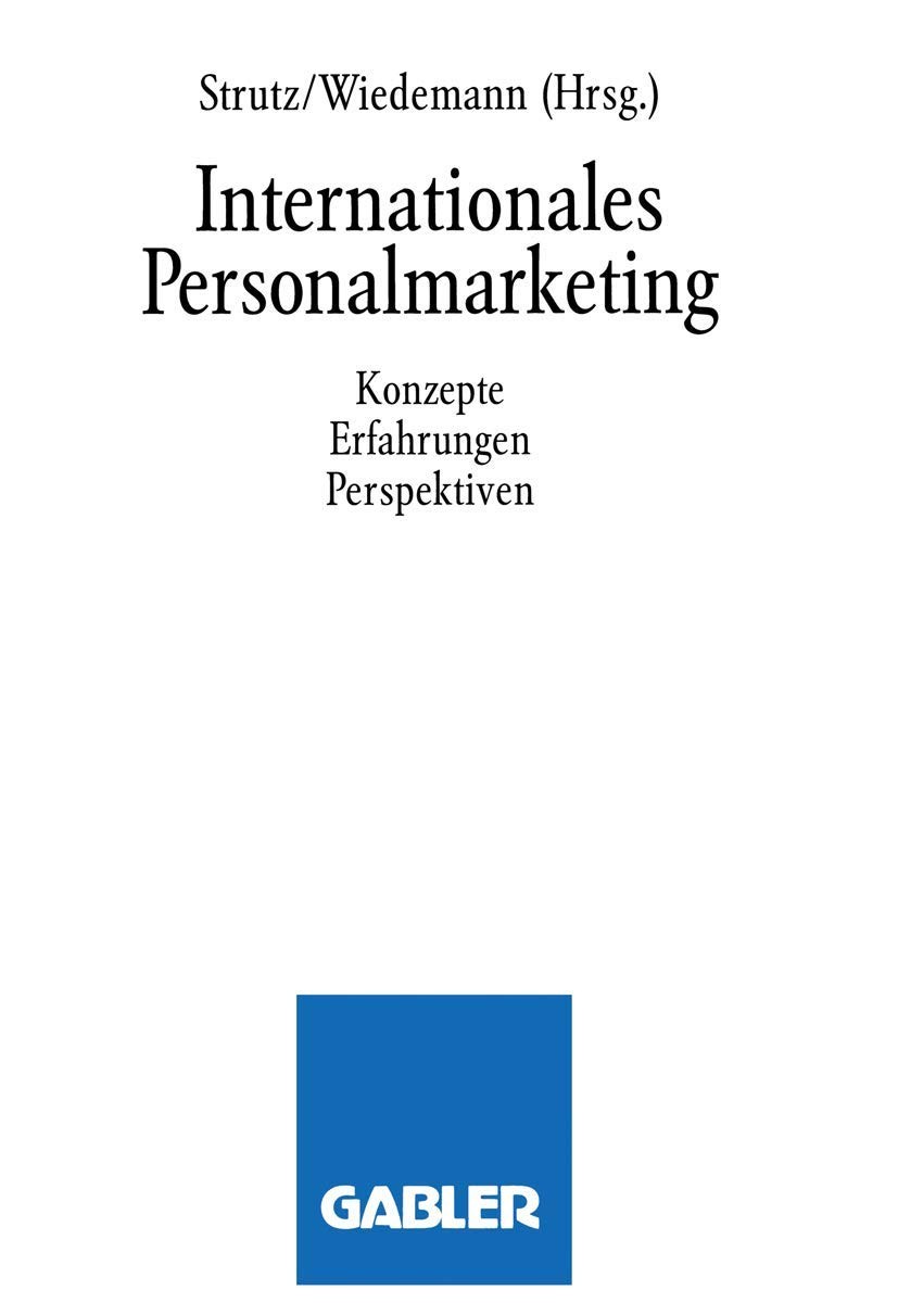 Buy Internationales Personalmarketing (English, Hans Strutz | Wiedemann Klaus) β BookShops.in