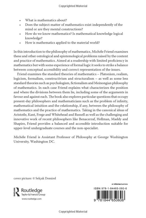 Introducing Philosophy of Mathematics by Michele Friend – Routledge view 3
