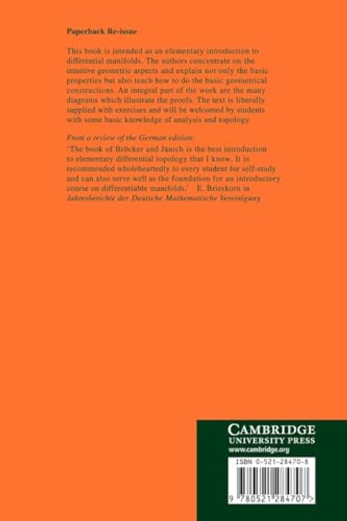 Introduction to Differential Topology – Theodor Brocker view 3