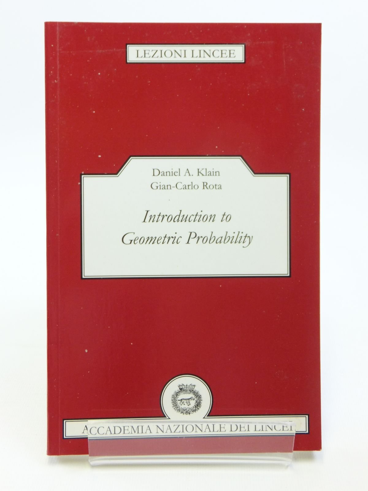Buy Introduction to Geometric Probability by Klain — BookShops.in