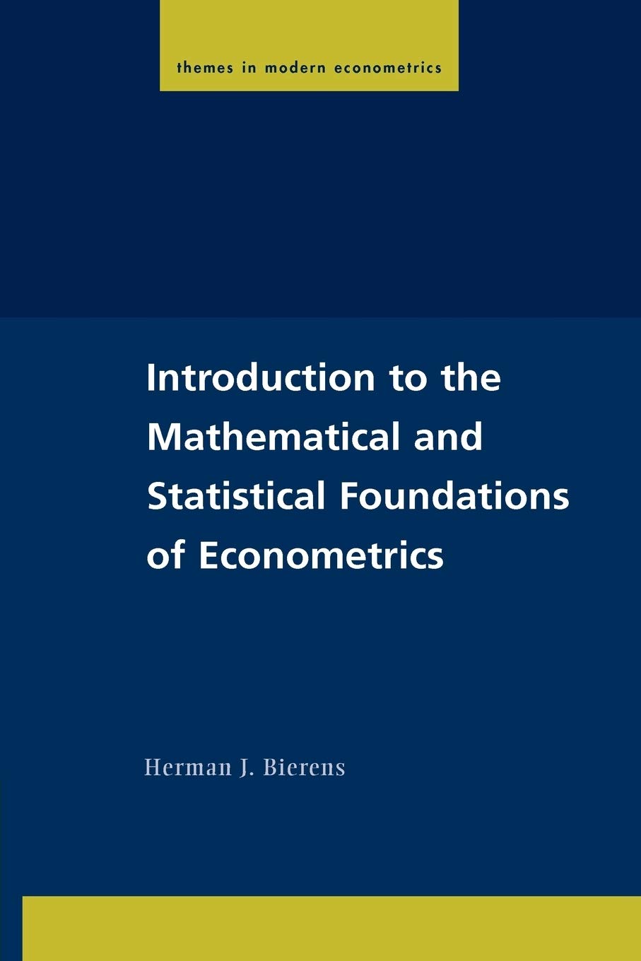 Buy Introduction to Mathematical & Statistical Foundations of Ec — BookShops.in