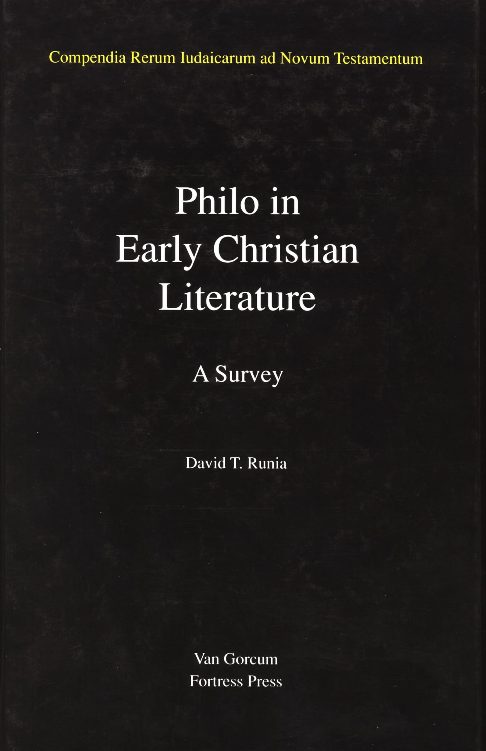Buy Jewish Traditions in Early Christian Literature by Runia — BookShops.in