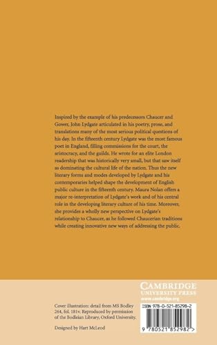 John Lydgate and the Making of Public Culture (English, Maura Nolan) view 3