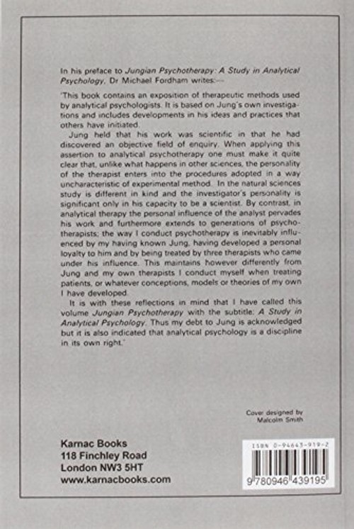 Jungian Psychotherapy: A Study in Analytical Psychology – Michael Fordham view 2