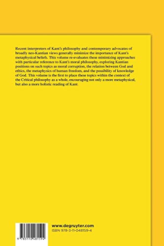 Kant’s Moral Metaphysics: God, Freedom, and Immortality view 3