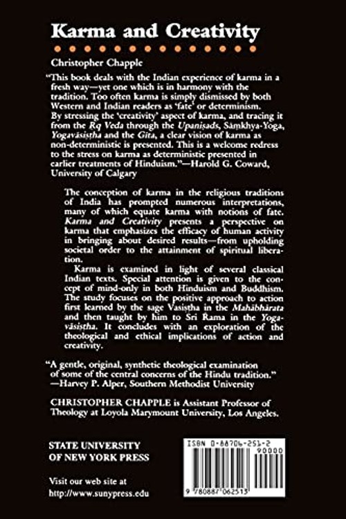 Karma and Creativity: A Philosophical Study by Christopher Key Chapple view 3
