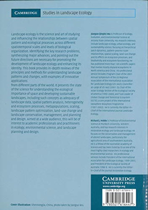 Key Topics in Landscape Ecology - Jianguo Wu - Cambridge University Press view 3