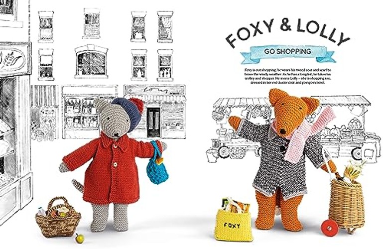 KNIT FOXY & FRIENDS by Daniella Taylor – Beginner Knitting Patterns view 4