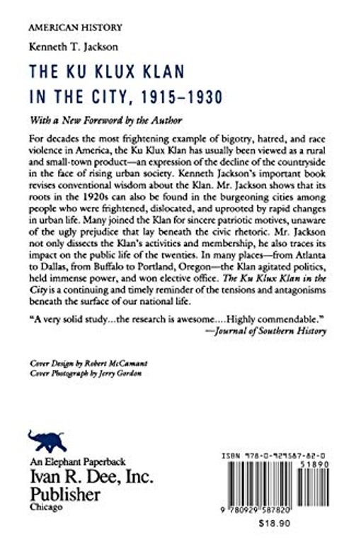 The Ku Klux Klan in the City – Kenneth T. Jackson view 3