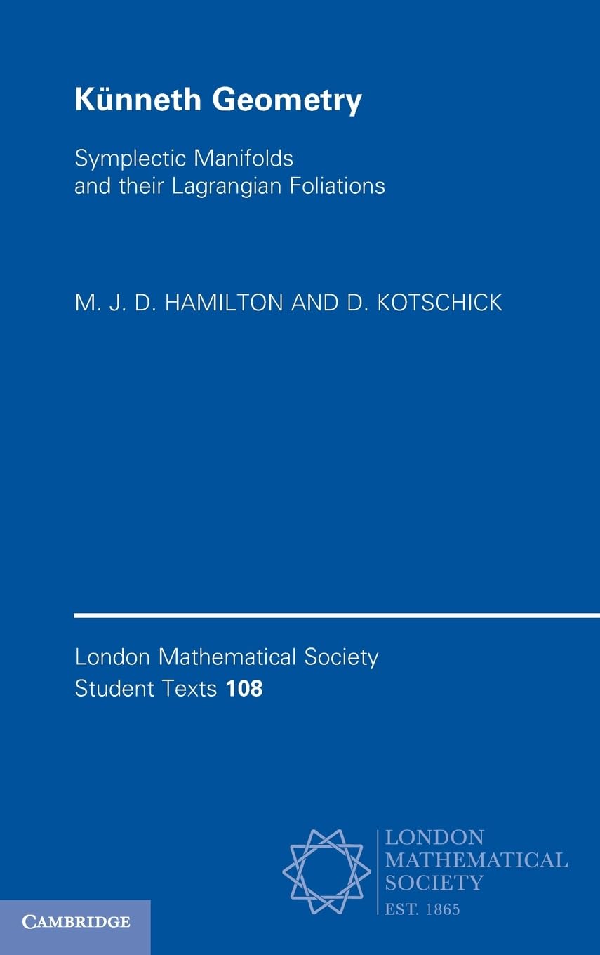 Buy Künneth Geometry: Symplectic Manifolds and their Lagrangian — BookShops.in